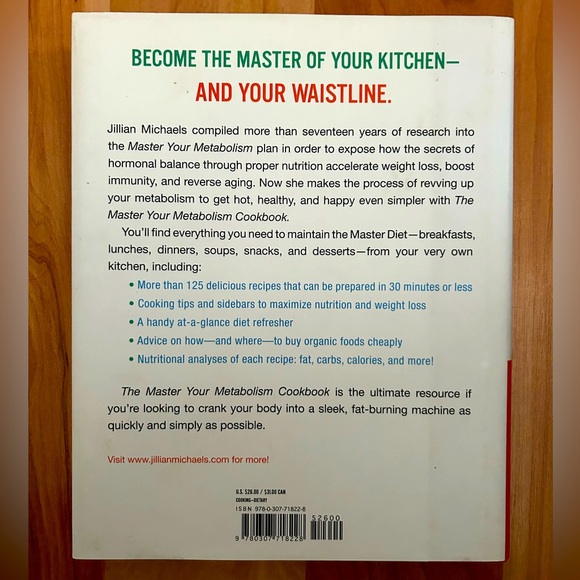 Jillian Michaels Master Your Metabolism Book Set - Picture 4 of 5